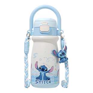 迪士尼疯狂动物城豹警官周边儿童保温杯男女生生日礼物水杯伴手礼