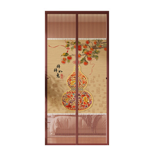 防蚊门帘2026新款高档卧室房间家用遮挡遮丑金刚网纱免打孔隔断帘