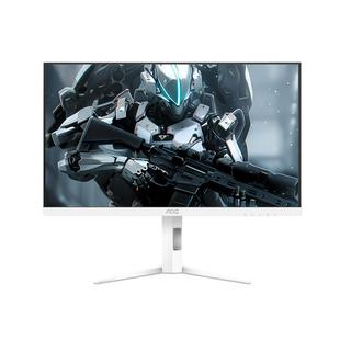AOC圆偏振光27英寸2K300Hz显示器Q27G4SL/WS高刷白色台式电脑屏幕