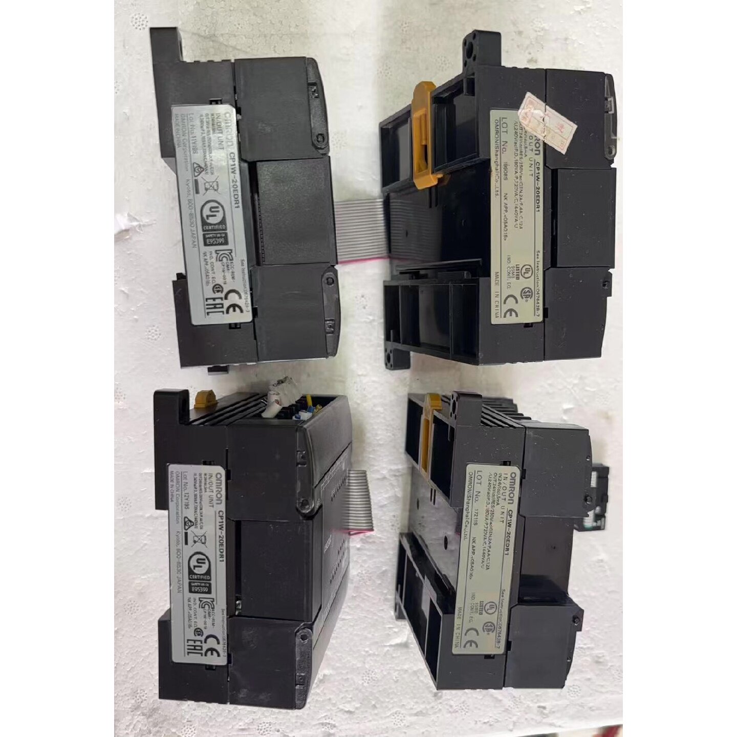 议价欧姆龙CP1W-20EDR1扩展模块，实物拍摄，成色轻使用
