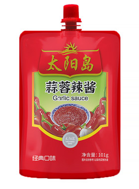 太阳岛包装煎饼果子生蚝蒜蓉辣酱