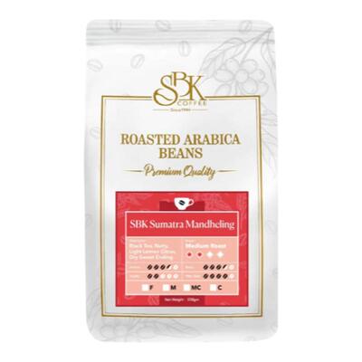 Sumatra Mandheling苏门答腊曼特宁 炭烧手冲咖啡豆 250克