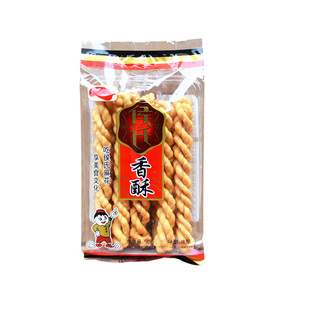 侯氏麻花90g袋装咸酥原味陕西安特产传统老式糕点心休闲零食品