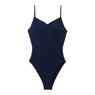 Sansha/三沙练功大背体操艺考形体服女连体高胯吊带舞蹈服LS1554