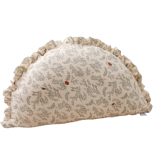 婴儿床头靠枕防撞新生儿宝宝饺子大靠背ins风儿童抱枕可拆洗