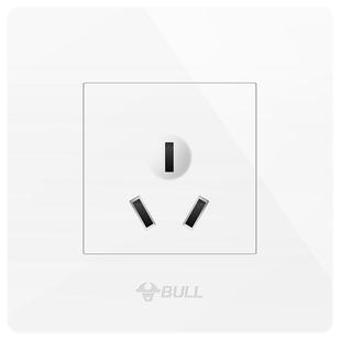 公牛插座旗舰开关插座10A三孔插座86型功率电源墙壁开关面板G07白