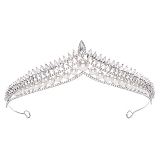 皇冠头饰新娘超仙水晶小巧精致公主王冠女生日成人礼物婚礼服配饰