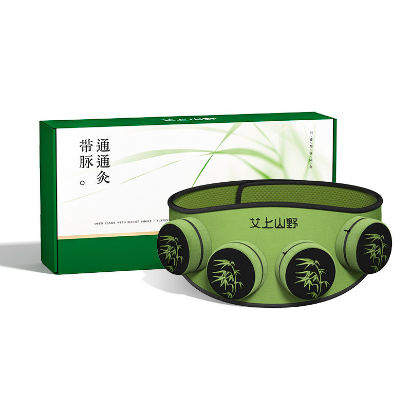 【带脉环绕灸】逐湿散寒