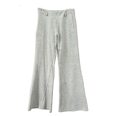 灰色微喇卫裤男美式休闲垂感裤子