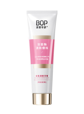 BOP香水牙膏溶菌酶清新香氛美白清新口气成人减轻口臭旗舰店正品