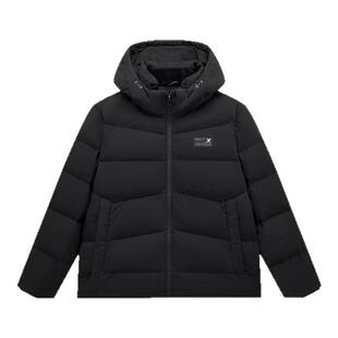 特步男款羽绒服冬季新款防风保暖棉服鸭绒服厚款外套976429190172