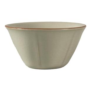 正品清仓特卖40ml豆黄仿古汝窑茶杯功夫茶具品茗杯家用喝茶斗笠杯