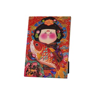 龙鲤纳福瓷板画手工陶瓷家用挂画中式客厅挂屏餐厅装饰画艺术摆件