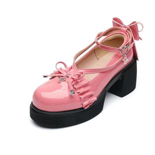 原创设计洛丽塔女鞋学生日系少女鞋JK制服大码lo鞋哥特风Lolita鞋