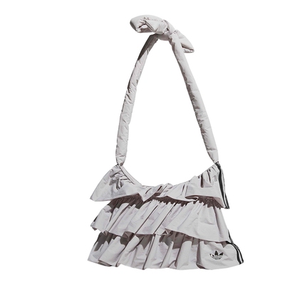 adidas阿迪达斯时尚女包腋下包荷叶边提拎包2026春女单肩包IA8913