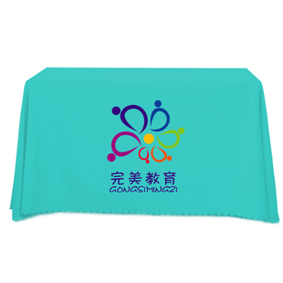 集市市集定制桌布logo广告卡通简约多色图案印刷活动地推展会品牌