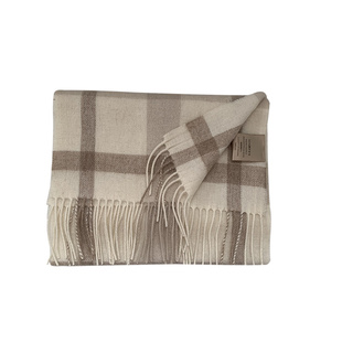 尖货！100%澳洲wool纯羊毛围巾女冬季高级感2025新款围脖生日礼物