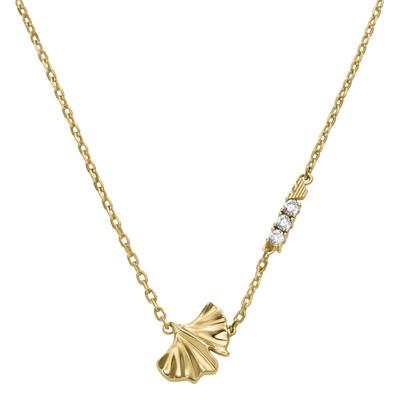 白鹿同款银杏系列项链手链耳钉