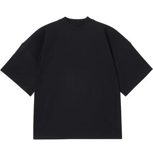 【12期免息】JIL SANDER 经典高圆领棉质短袖T恤