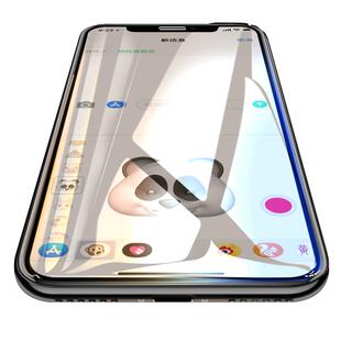 iPhoneX钢化膜苹果xs全屏全覆盖iPhone Xs max磨砂全包边xsmax手机mo防窥8x蓝光全面屏防偷窥2018全包iPhones