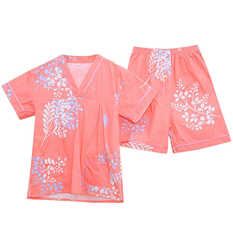 汗蒸服女款100%纯棉男全棉浴服儿童亲子装桑拿服男童女童情侣套装