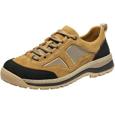 百丽男士休闲软底户外工装运动鞋