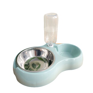 狗碗狗盆猫碗猫盆宠物双碗食盆自动饮水碗防打翻水碗猫咪用品大全