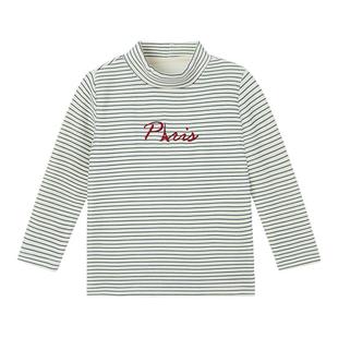 tartineetchocolat法国巧克力童装秋冬新款婴童半高领套头衫