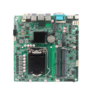 办公一体机h110工控机17x17小主板itx迷你6-9代酷睿i3i5i7游戏