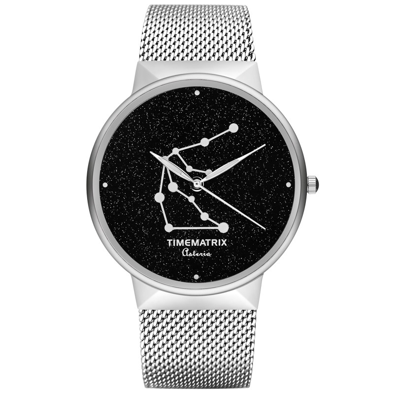 丹麦TimeMatrix十二星座欧美创意璀璨时尚轻奢小众女款防水手表