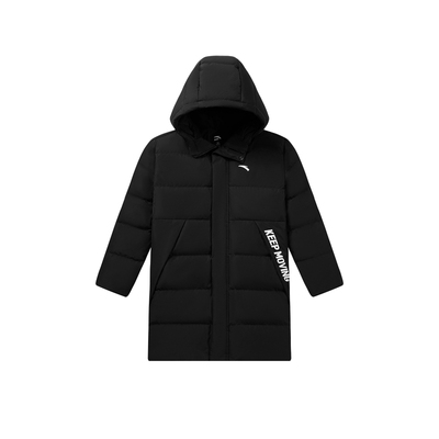 安踏儿童男女中长羽绒服