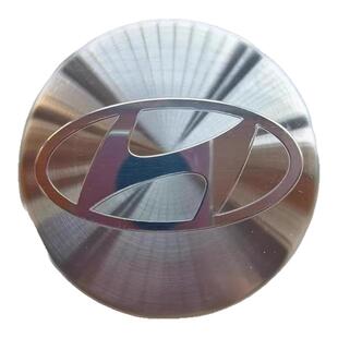 现代KONA七代伊兰特Nline索纳塔10Grandeur银色扁平化个性轮毂盖