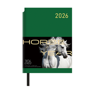 文创艺2026年新款马年日程本高颜值weekly周计划本商务高档笔记本本子礼盒套装定制可印logo精致高级记事本