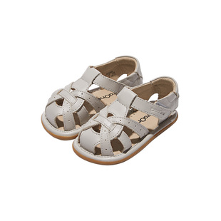 ExtraOne澳洲婴幼儿复古编织包头凉鞋男女宝宝防滑软底学步鞋#809