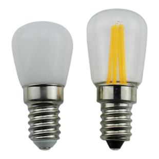 led冰箱灯油烟机灯泡e14小螺口灯泡白黄床头灯台灯盐灯光源220V亮