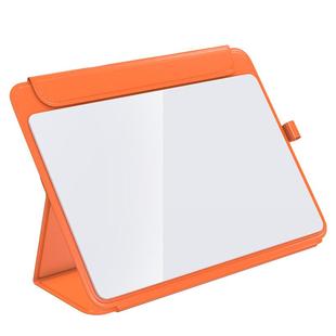 磁博士皮套磁性钢化玻璃小白板小黑板教学家用儿童画板可擦写字板折叠玻璃白板涂鸦板办公室桌面支架式提示板