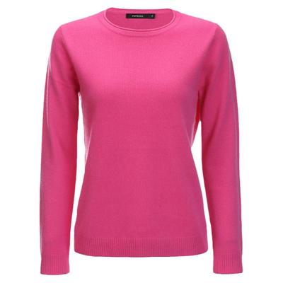 皮皮狗圆领打底针织套头羊绒衫