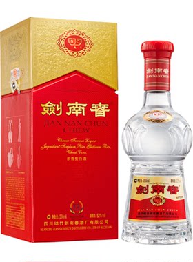 剑南春52度绵柔甘冽白酒558ml