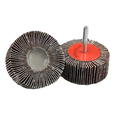 带柄百叶轮磨头砂纸纱皮打磨头