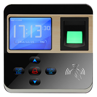 真地M-F211考勤门禁一体机 指纹ID卡门禁机 网络U盘下载 门禁读头