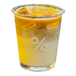 日本Arabica阿拉比卡%百分号拿铁同款咖啡杯牛奶玻璃杯新宿杯ins