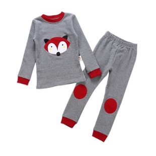 儿童内衣套装纯棉男童春秋睡衣家居服宝宝棉毛衫女童保暖秋衣秋裤