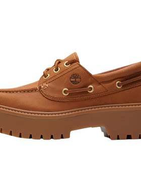 幸运叶子丨Timberland添柏岚女鞋三眼船鞋乐福鞋户外休闲鞋子潮