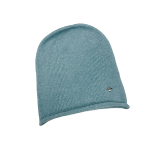 秋冬氛围感纯色滚边韩系ins百搭羊毛混纺堆堆帽显脸小保暖毛线帽