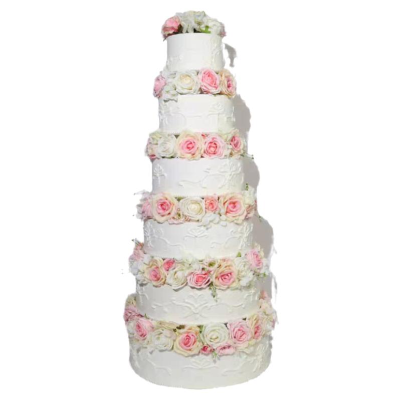 婚礼祝寿水果多层架子蛋糕模型
