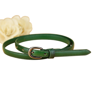 腰带女细真皮头层牛皮百搭装饰棕色复古配裙西装收腰ins风潮皮带