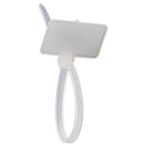 标签扎带电缆标牌扎带塑料扎线带尼龙网线标记牌记号吊牌HCT-110