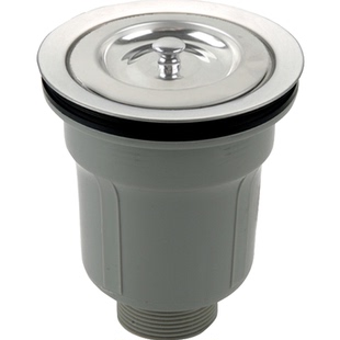 墨林厨房水槽下水器过滤网通用水管配件洗菜盆提笼提篮加厚落水器