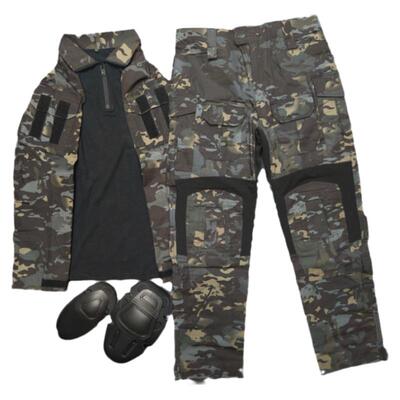 无贼GEN3暗夜多地形伪装 MCBK战术蛙皮 G3黑CP作战蛙服套装CS下场