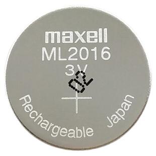 Maxell麦克赛尔ML2016卡西欧光动能手表工控主板3V可充电纽扣电池
